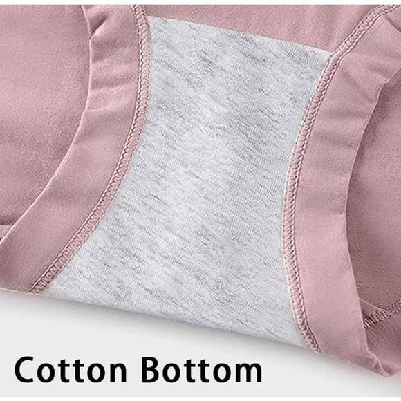 1 PAIR Doveloom Leak Proof Tummy Control Seamless Cotton Hi-Waist. Medium, NWT - Picture 4 of 7